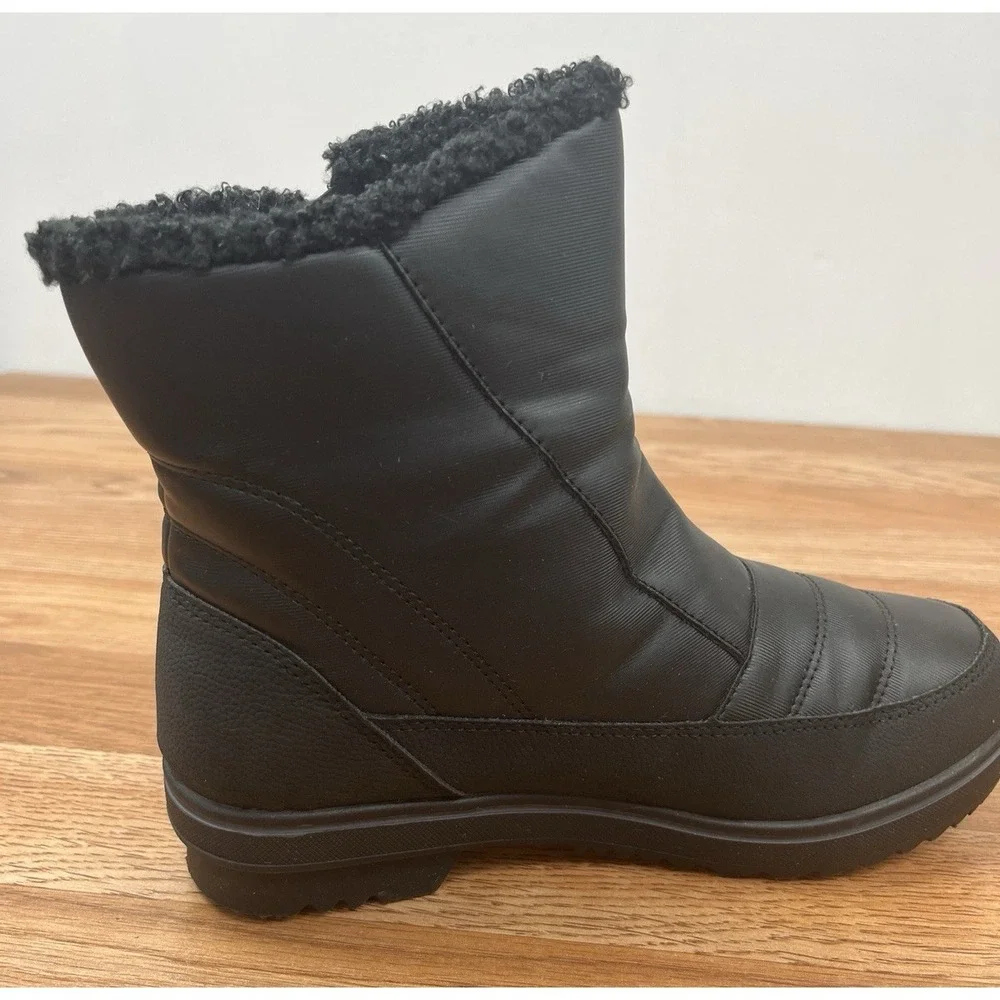 JBU Snowbound Black Winter Boots Women's Size 6.5